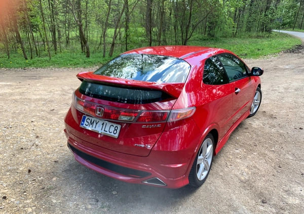 Honda Civic cena 20900 przebieg: 355987, rok produkcji 2008 z Myszków małe 781